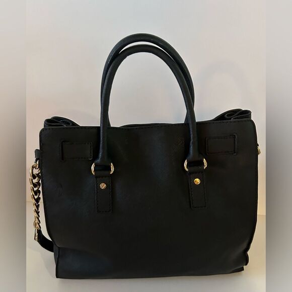 Michael Kors Black Hamilton bag lock and key should bag - Picture 5 of 9